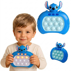 Zabawka zręcznościowa antystresowa dla dzieci POP IT POPIT STITCH gra elektroniczna sensoryczna