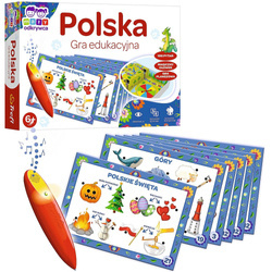 Gra Edukacyjna dla dzieci Magiczy Ołówek : Polska