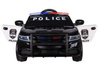 Elektryczny samochód na akumulator policja Auto dla dzieci światła LED
