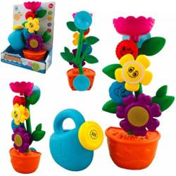 Zabawka do kąpieli kwiatek z konewką do wody dla dzieci