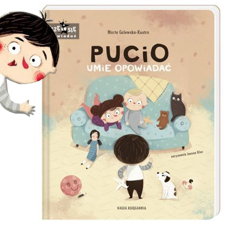 Pucio umie opowiadać - książeczka