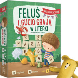 Feluś i Gucio grają w literki - gra słowna 6+