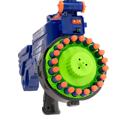 Karabin bębenowy Blaze Srorm i 40 snaboi NERF