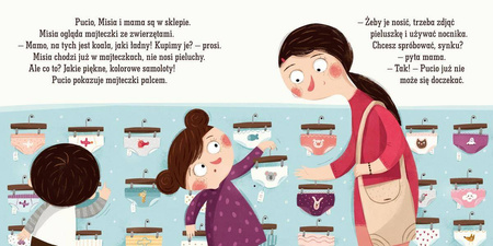 Książeczka Pucio chce siusiu, czyli pożegnanie pieluszki