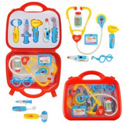 Zestaw małego lekarza walizka z przyrządami dla dzieci