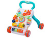 Edukacyjny muzyczny jeździk chodzik pchacz dla dzieci z zabawkami