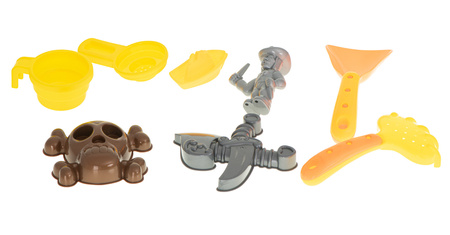 Stolik wodny Zestaw do kąpieli i piaskownicy Statek pirat z akcesoriami dla dzieci Piaskownica