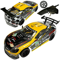 Duży samochód sportowy zdalnie sterowany 1:10 2,4GHz Auto RC żółty