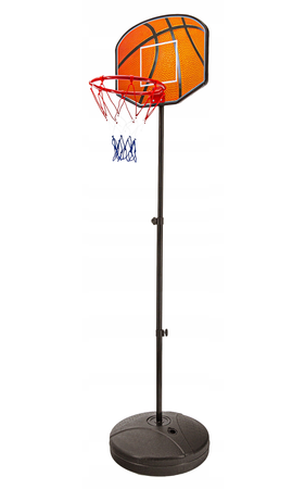 Zestaw do gry w koszykówkę dla dzieci z piłką i pompką Koszykówka Plac zabaw