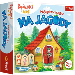 Gra planszowa dla dzieci Bobaski i Miś Na Jagody Trefliki Trefl