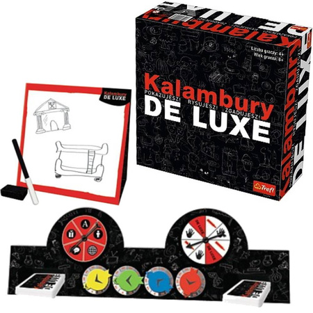 Gra rodzinna towarzyska imprezowa Kalambury De Luxe Trefl