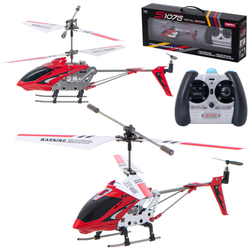 Helikopter zdalnie sterowany samolot na pilota RC SYMA S107G czerwony