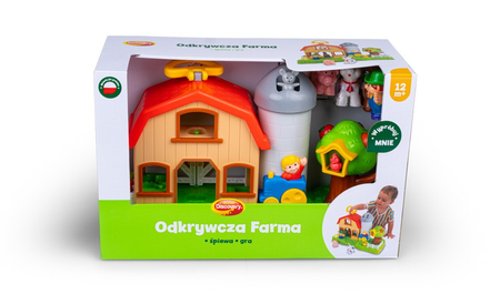 Odkrywcza farma Dumel Interaktywna zabawka dla dzieci w polskiej wersji językowej DD24687