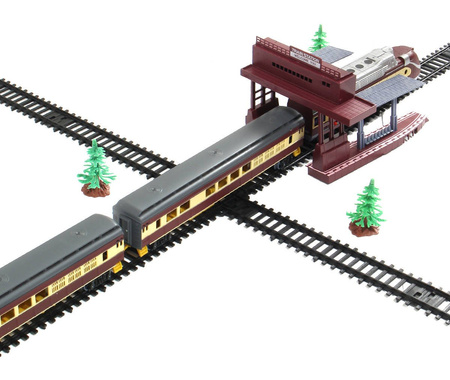 Duża kolejka elektryczna dla dzieci FENFA Pociąg z wagonami 325cm