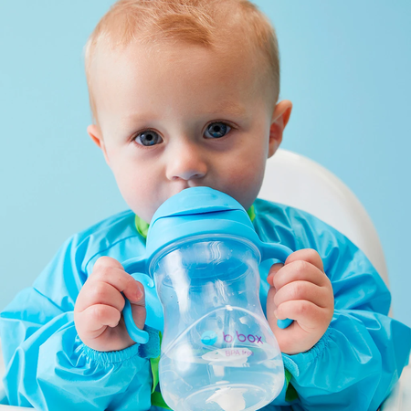 Innowacyjny kubek bidon dla dzieci z obciążoną słomką BBox borówkowy 240ml BB00501