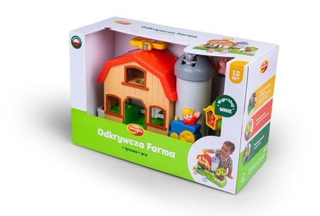 Odkrywcza farma Dumel Interaktywna zabawka dla dzieci w polskiej wersji językowej DD24687