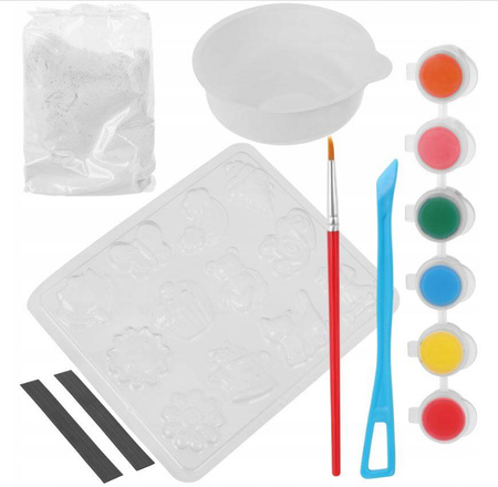 Zestaw do samodzielnego stworzenia magnesów DIY magnesy różne wzory