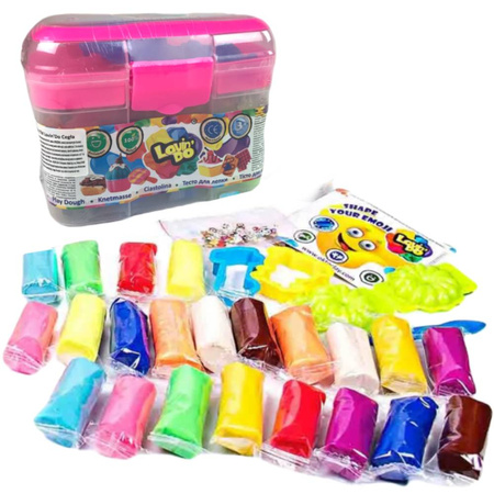 Ciastolina zestaw kreatywny do tworzenia słodkości dla dzieci z foremkami