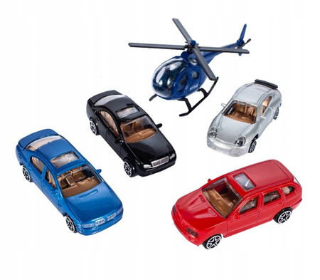 Duży parking garaż tor samochodowy dla dzieci 5-piętrowy myjnia autka helikopter