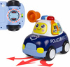 Interaktywne autko policyjne dla dzieci z megafonem Samochód policyjny HOLA