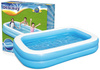 Duży dmuchany basen ogrodowy niebieski rodzinny Bestway
