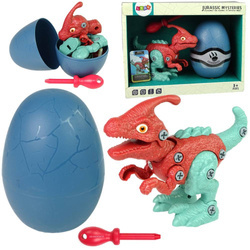 Dinozaur Parasaurolophus śrubokręt zestaw dla dzieci do majsterkowania jajo