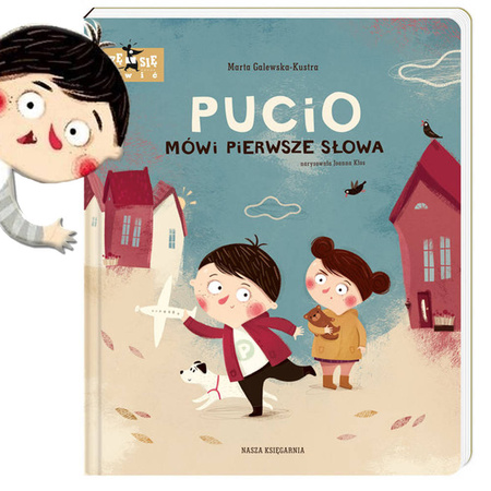 Pucio mówi pierwsze słowa - książeczka Nasza Księgarnia