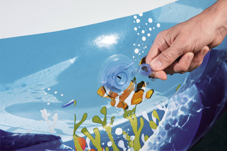 Dmuchany basen ogrodowy dla dzieci ocean świat podwodny Bestway