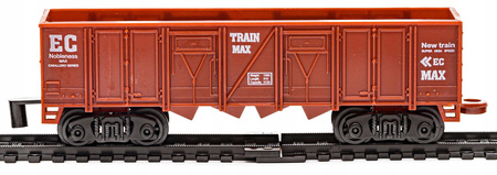 Realistyczna kolejka Rail King Elektryczny pociąg z 3 wagonami Parowóz dla dzieci