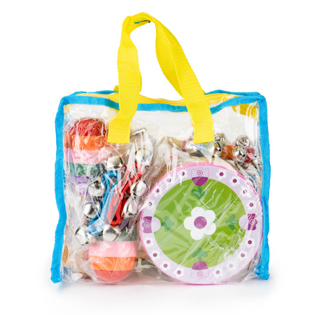 Zestaw muzyczny 14 instrumentów dla dzieci torba Ecotoys