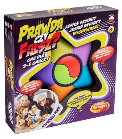 Elektroniczna gra towarzyska Dumel Discovery Prawda czy Fałsz DD60600