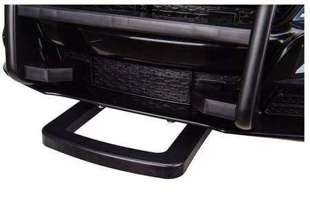 Elektryczny samochód na akumulator policja Auto dla dzieci światła LED