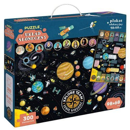 CzuCzu Puzzle Układ Słoneczny - Xplotre Team 300szt