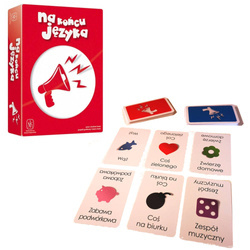 Gra słowna rodzinna - Na końcu języka - Nasza Księgarnia
