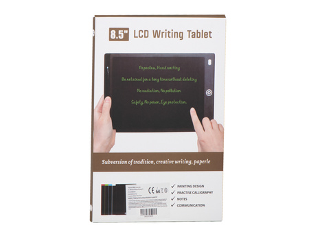 Tablet graficzny z rysikiem dla dzieci Tablica do rysowania Znikopis czarny Ekran LCD