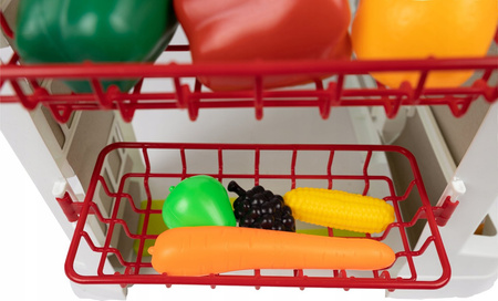 Sklep supermarket dla dzieci kasa fiskalna żółty