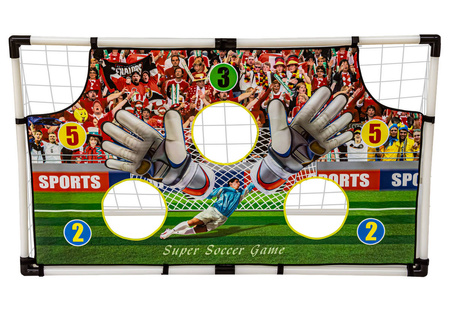 Zestaw piłkarski Bramka do piłki nożnej dla dzieci z piłką i pompką