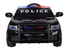 Elektryczny samochód na akumulator policja Auto dla dzieci światła LED
