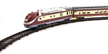 Duża kolejka elektryczna dla dzieci FENFA Pociąg z wagonami 325cm