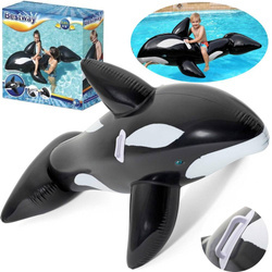 Dmuchany materac do pływania duża orka Bestway 203x103 cm