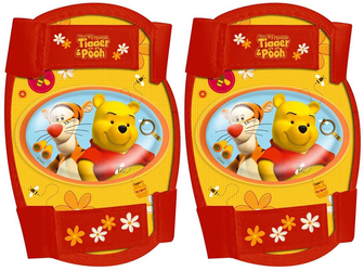 Ochraniacze na rower dla dzieci na łokcie i kolana Kubuś Puchatek Disney 35401/2